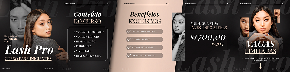 Carrossel para perfil